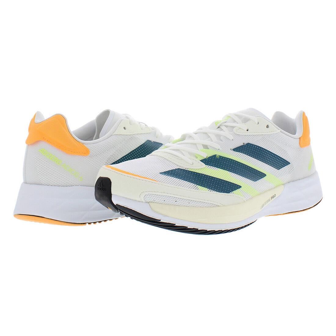 Adidas Adizero Adios 6 Mens Shoes - Grey/Teal, Main: Grey