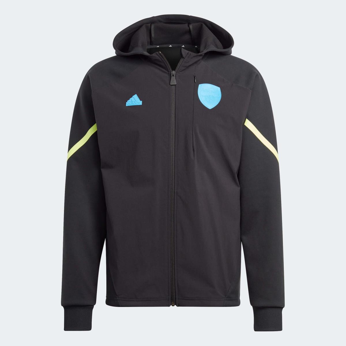 Adidas 2023-24 Arsenal Men`s D4GMD Full-zip Hoodie