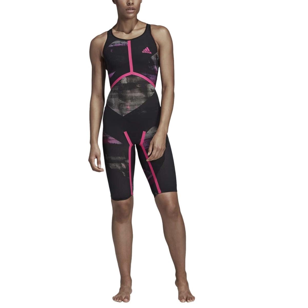 Adidas Fastskin Competition Black One-piece Swimsuit Adizero 18 22 26