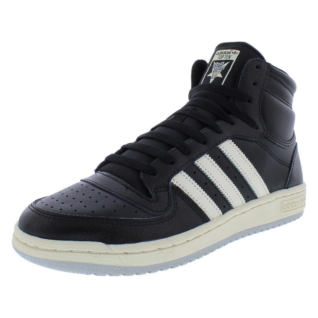 Adidas Top Ten Rb Mens Shoes - Black/White, Main: Black