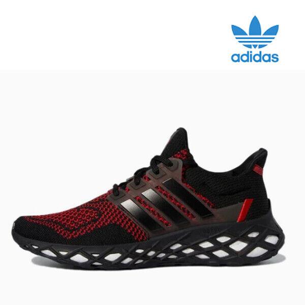 Adidas Ultraboost Wed Dna Core Black Vivid Red GY8091 ON Man Size - Black