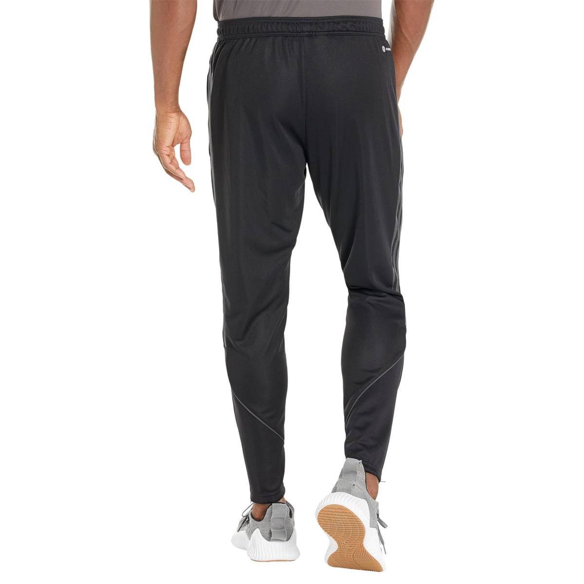 Man`s Pants Adidas Big Tall Tiro `23 Pants Black/DGH Solid Grey