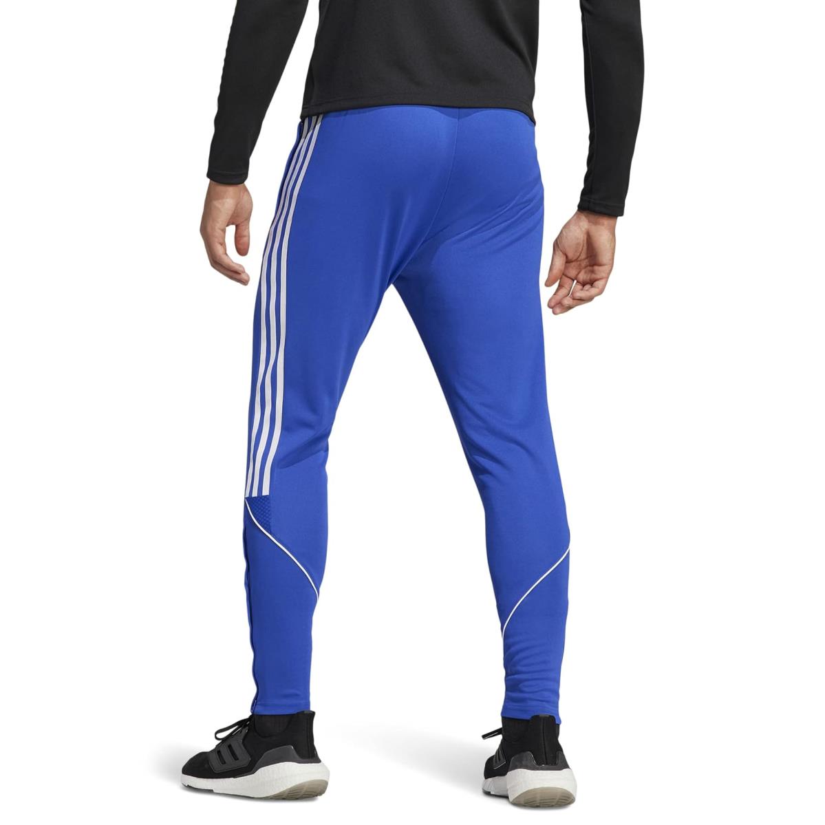 Man`s Pants Adidas Big Tall Tiro `23 Pants Semi Lucid Blue/White