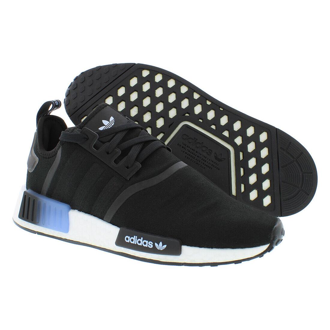 Adidas NMD_R1 Womens Shoes - Black/White, Main: Black