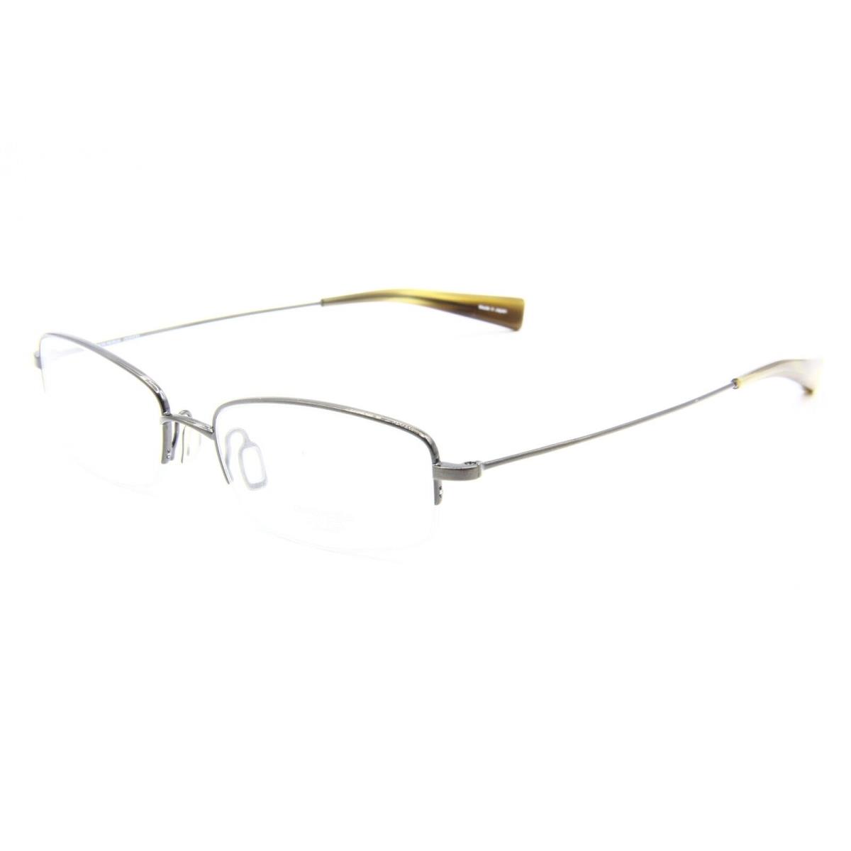 Oliver Peoples Garrick Bkc Gunmetal Eyeglasses Frame 52-17 - Frame: