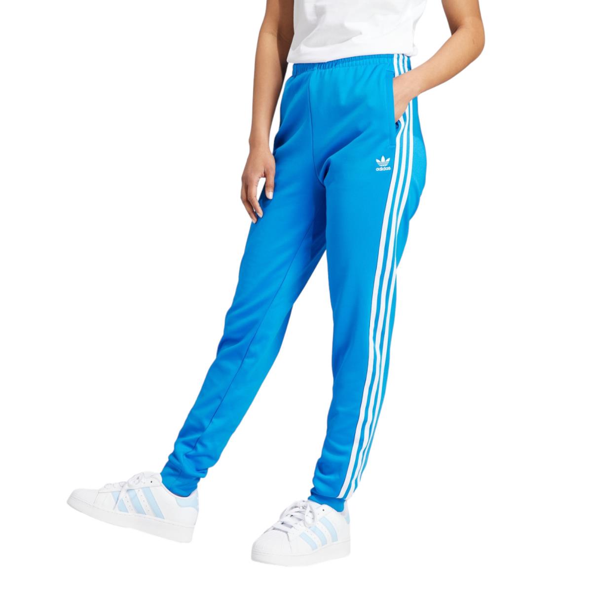 Women`s Adidas Originals Blue Bird Adicolor Classics Superstar Track Pants