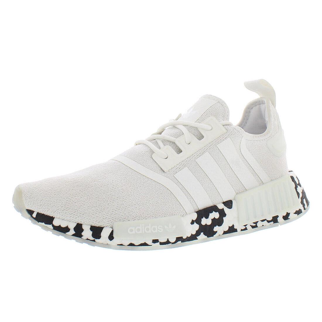 Adidas Nmd_R1 Mens Shoes - Cloud White/Cloud White/Core Black, Main: White