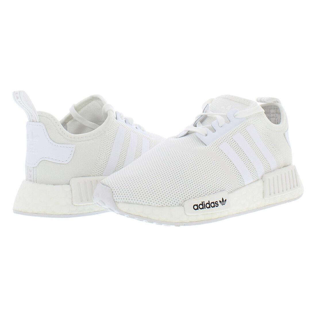 Adidas Nmd_R1 Boys Shoes - White, Main: White