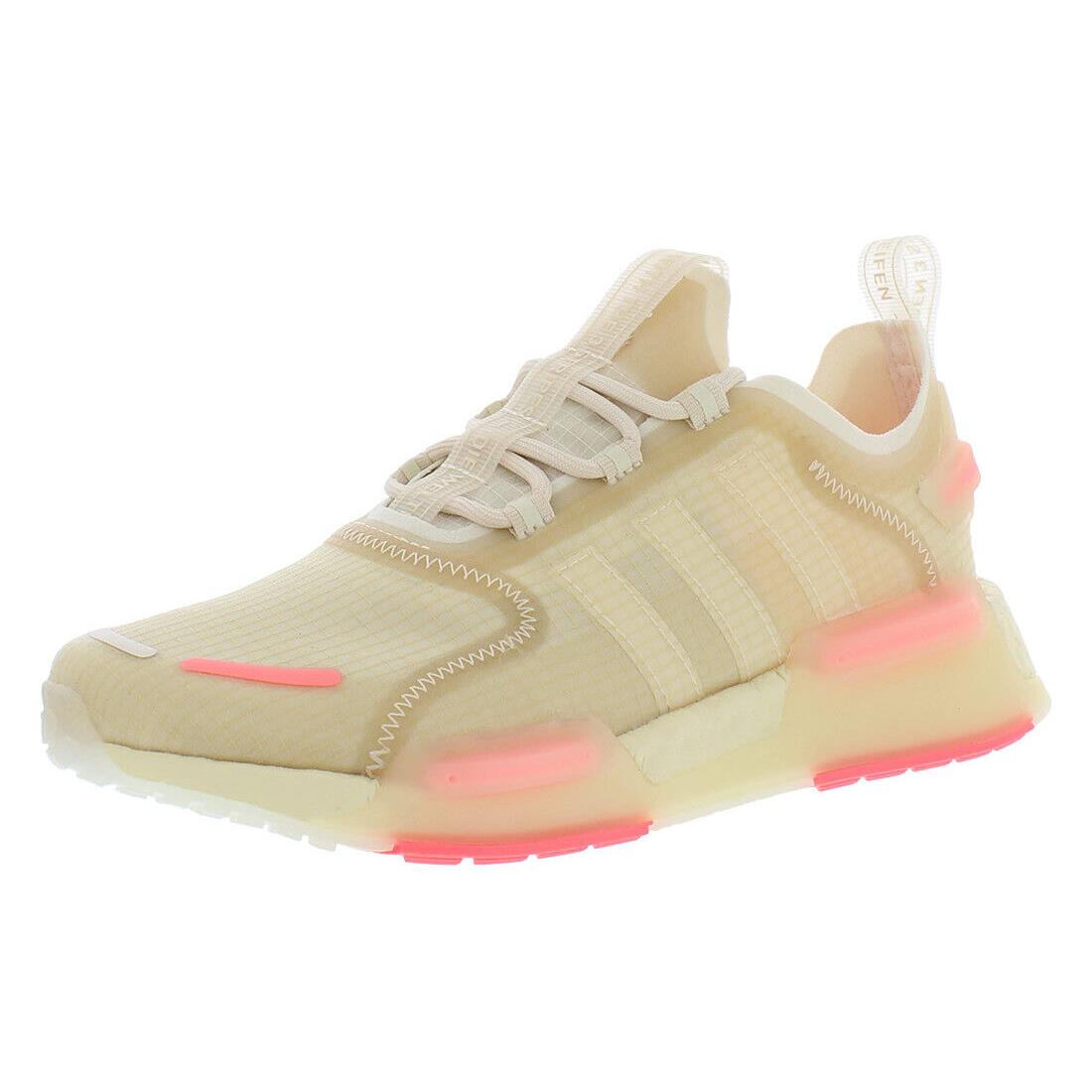 Adidas NMD_V3 Womens Shoes - Beige/Pink, Main: Beige