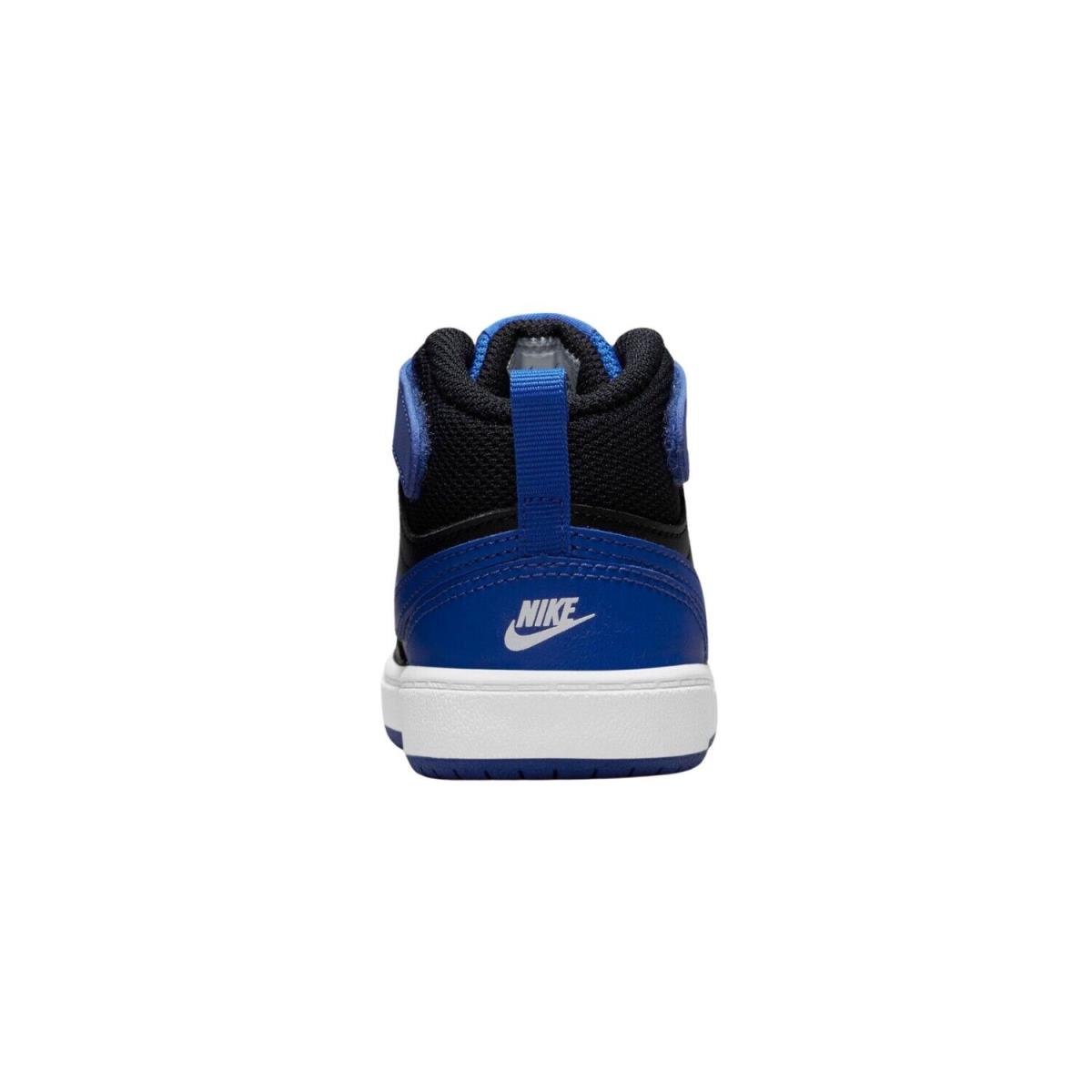 Nike Court Borough Mid 2 Tdv Toddlers Style : Dm8874 - BLACK/GAME ROYAL-GAME ROYAL