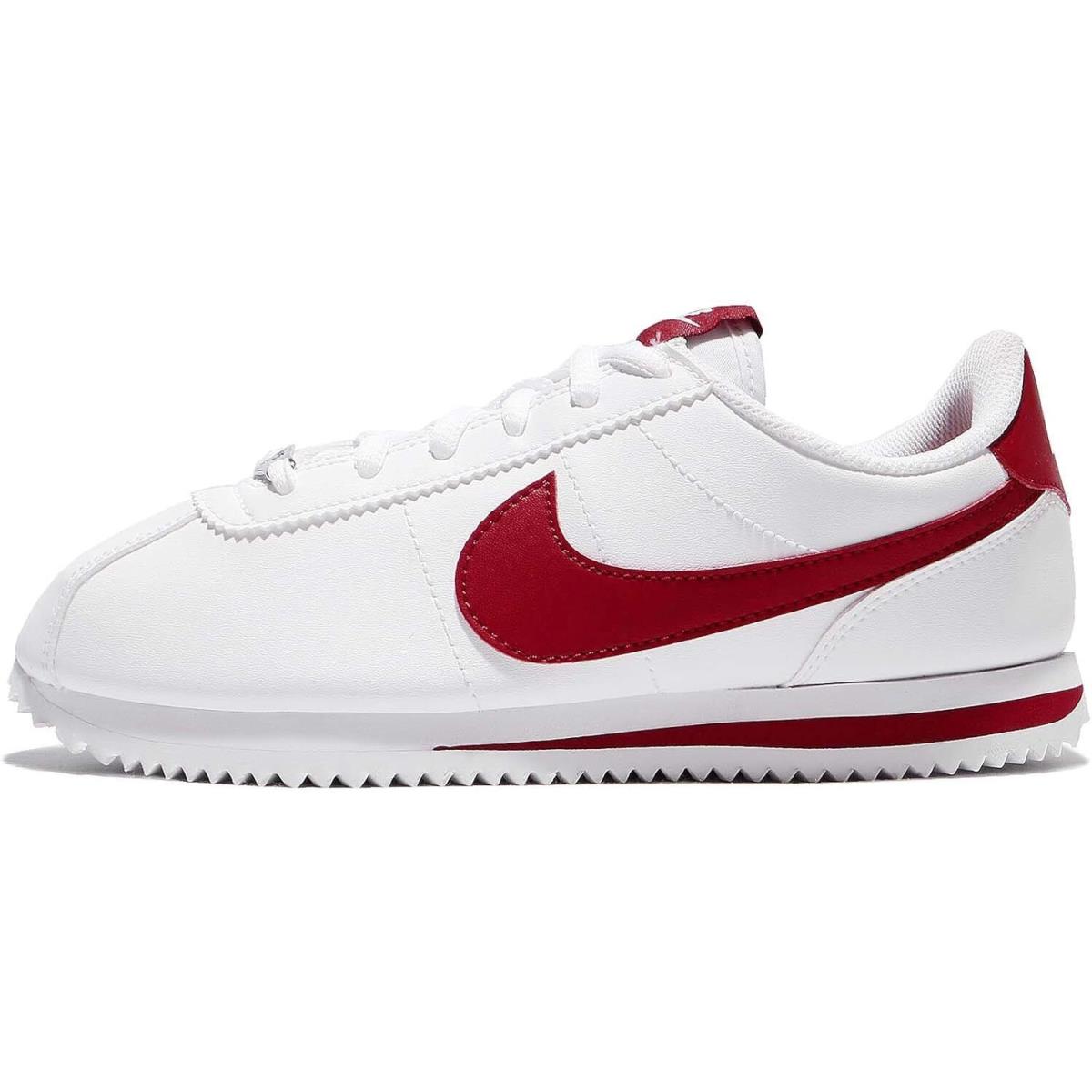 Big Kid`s Nike Cortez Basic SL White/gym Red 904764 101 - White/Gym Red