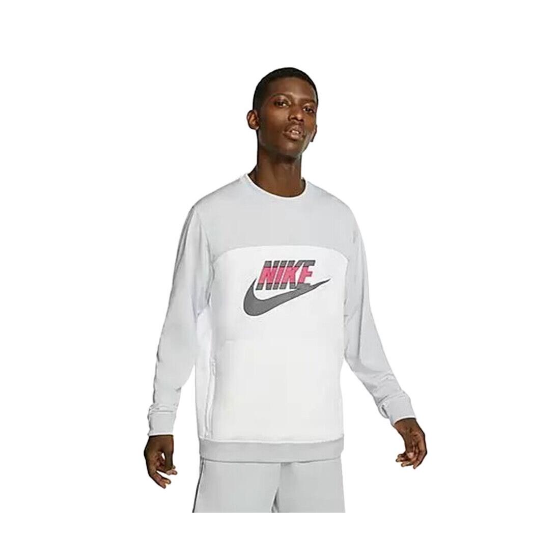 Nike Sportswear Mixed Fleece Crewneck Mens Active Sweaters