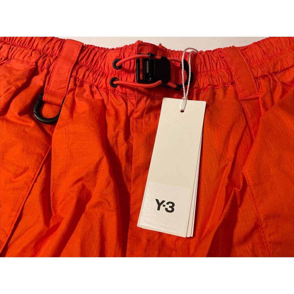 Adidas Y-3 Ripstop Men`s Size Medium Shorts HZ8816 Orange