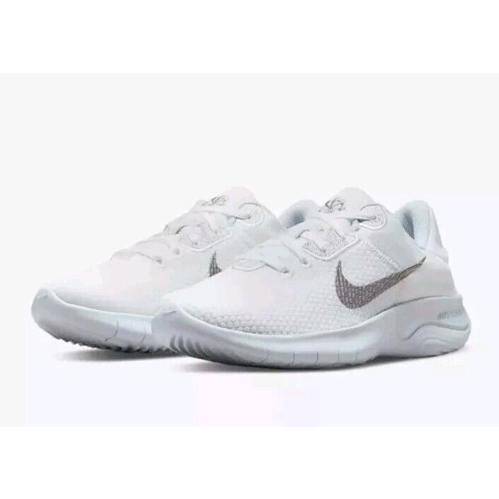 Women Nike Flex Experience Run 11 Next Running Shoes White DD9283-100 Size 11 - White/Metallic Silver