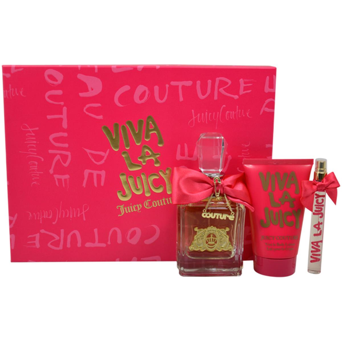 Viva La Juicy by Juicy Couture For Women - 3 Pc Gift Set