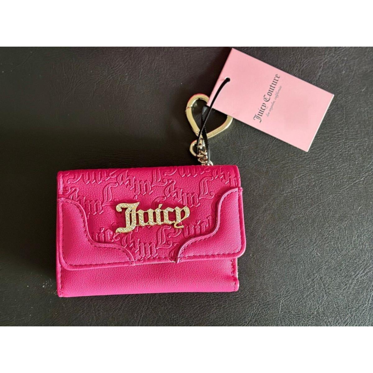 Juicy Couture Pink Bundle Barrel Purse Wallet Set