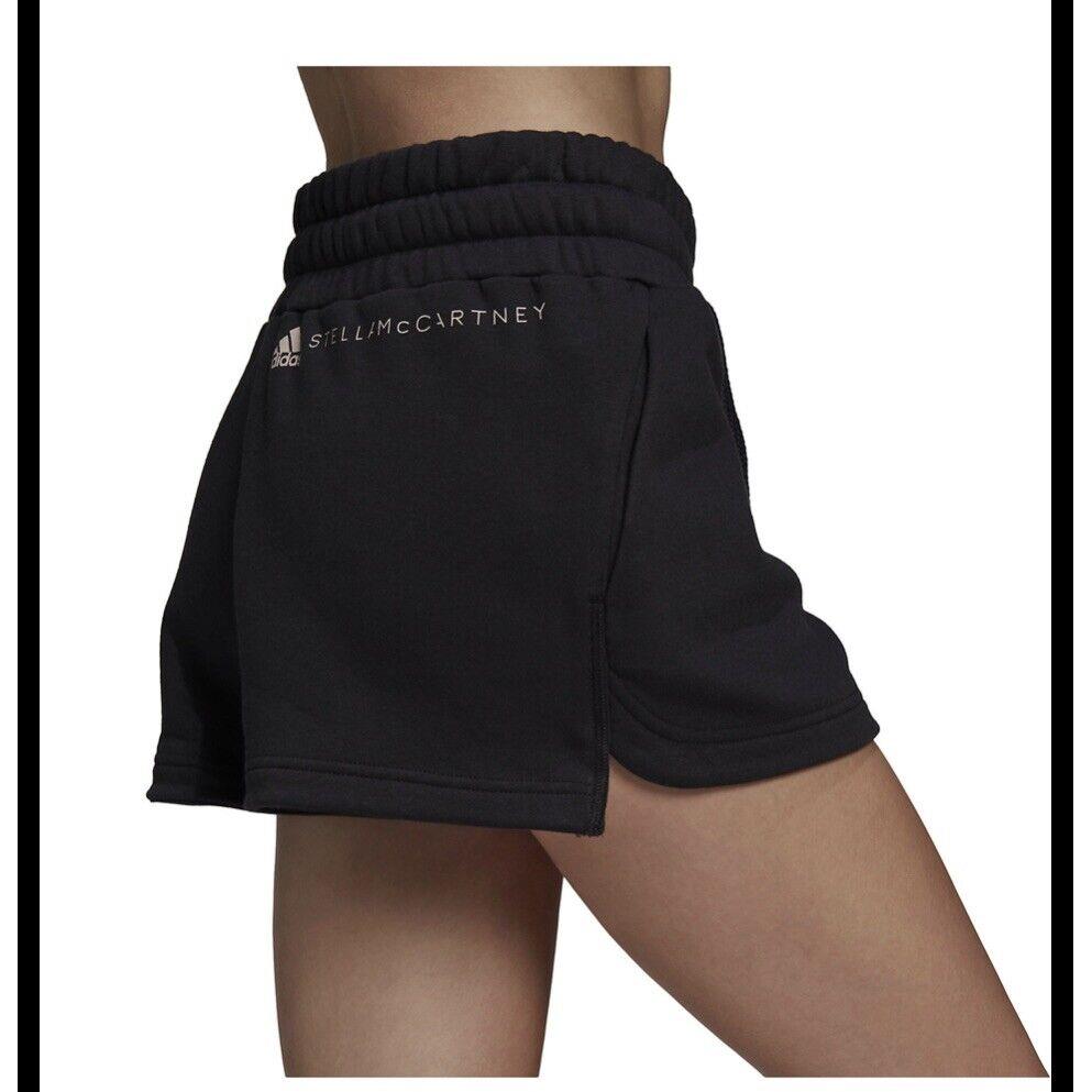 Stella Mccartney x Adidas Black Sweat Shorts Size M FU0729