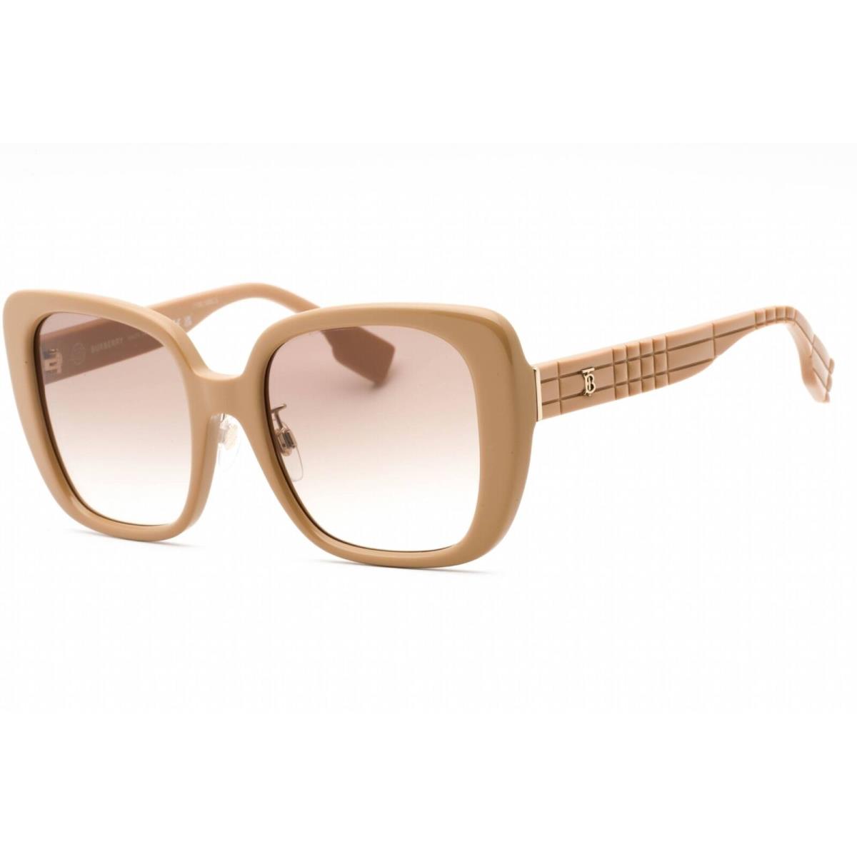 Burberry Women`s Sunglasses Beige Plastic Cat Eye Full Rim Frame 0BE4371F 399013