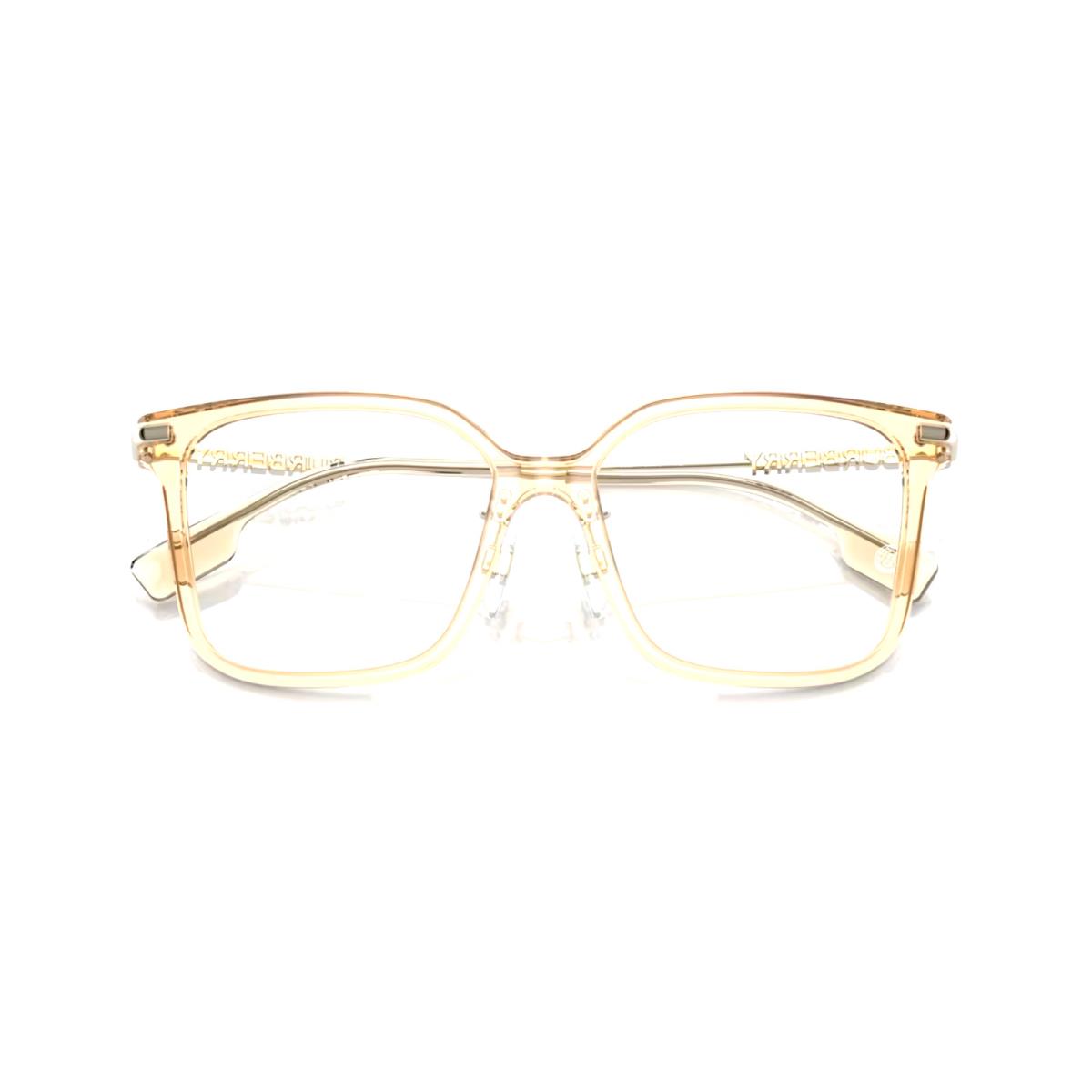 Burberry Eyeglasses B 2376 4063 52-16 140 Light Brown Crystal Gold Frames