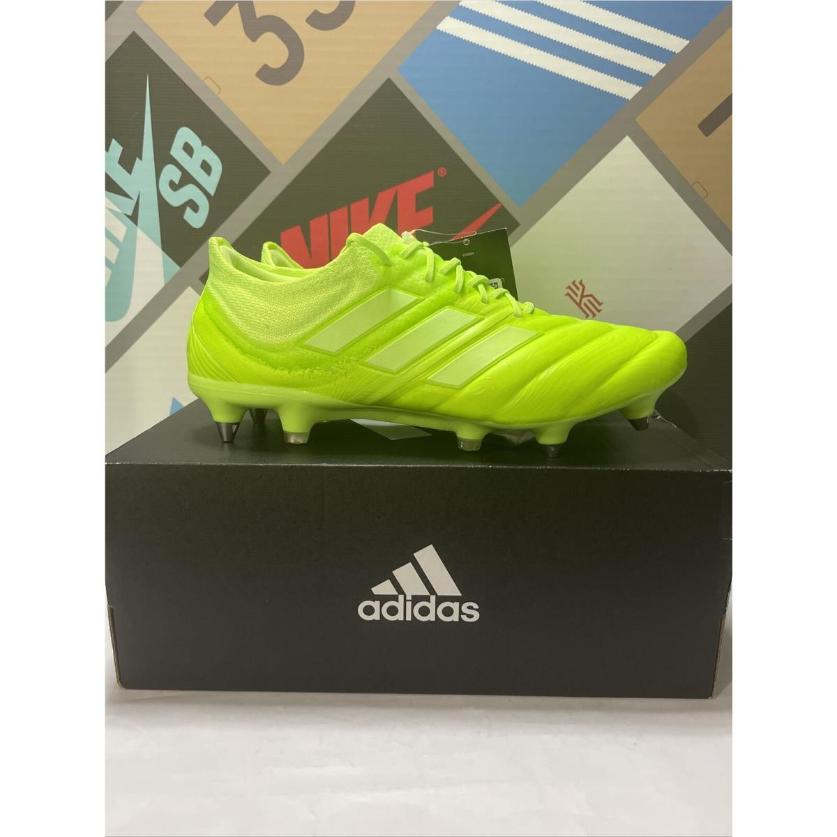 Adidas Copa 20.1 SG Men`s Soccer Cleats Sz 8Green FV3628