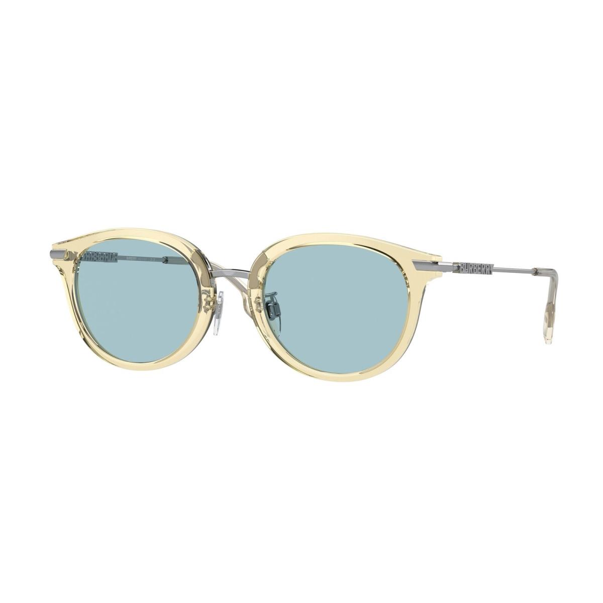 Burberry BE4398D 407380 Kelsey Yellow Light Azure 50 mm Women`s Sunglasses