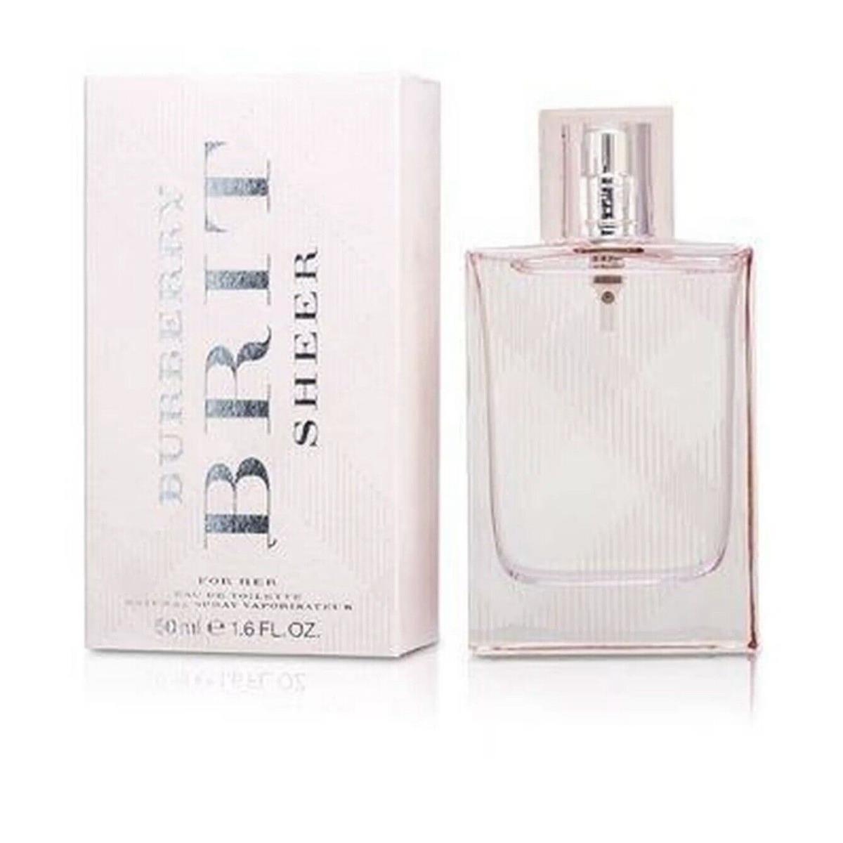 Burberry Brit Sheer For Women - 1.6 OZ/50 ML Edt Spray