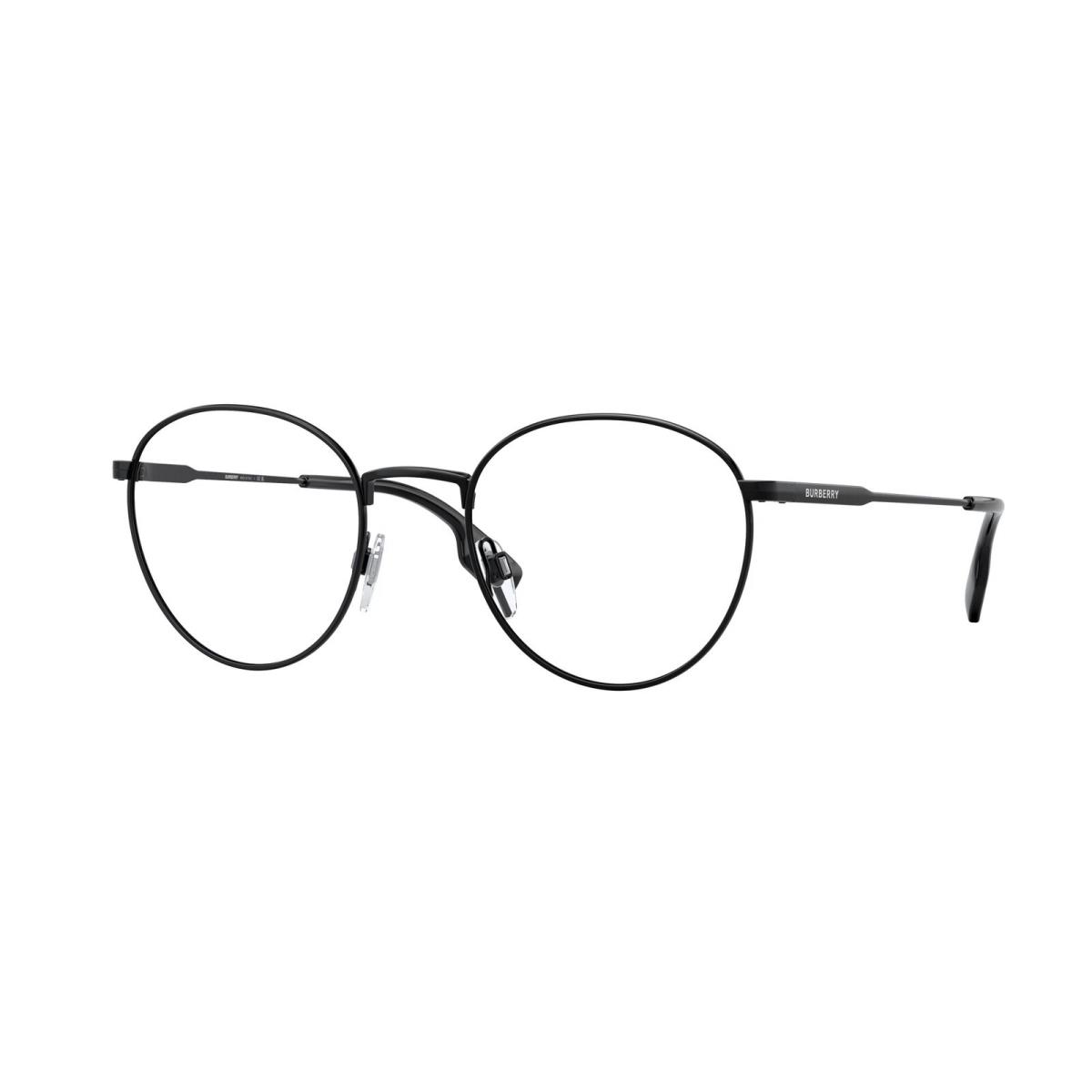 Burberry BE1373 1001 Hugo Black Demo Lens 51 mm Men`s Eyeglasses