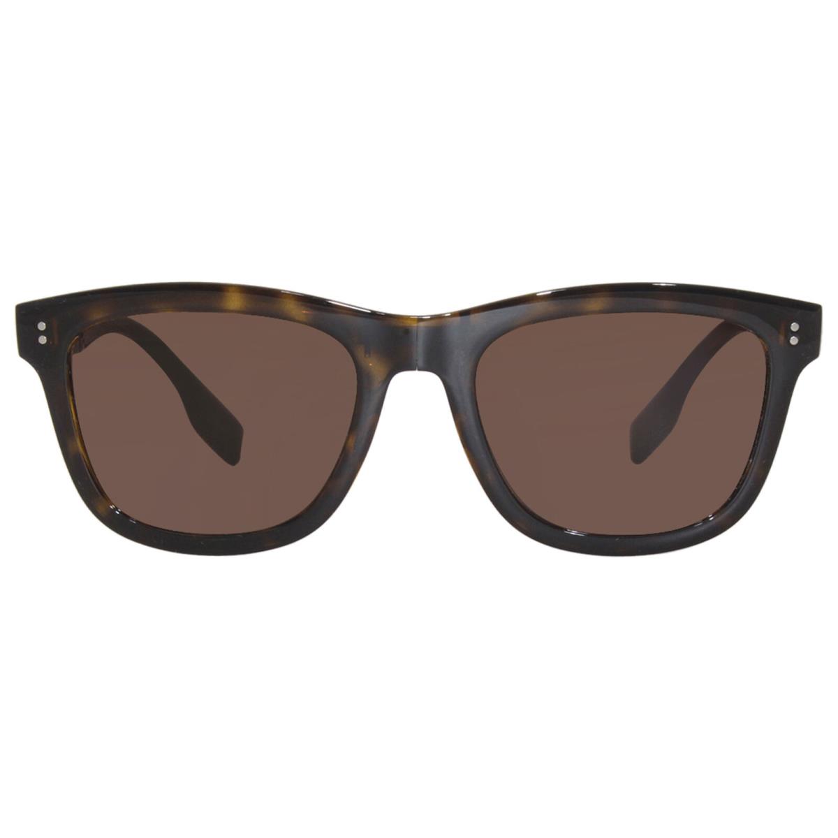 Burberry Miller BE4341 30025W Sunglasses Men`s Dark Havana/dark Brown 55mm