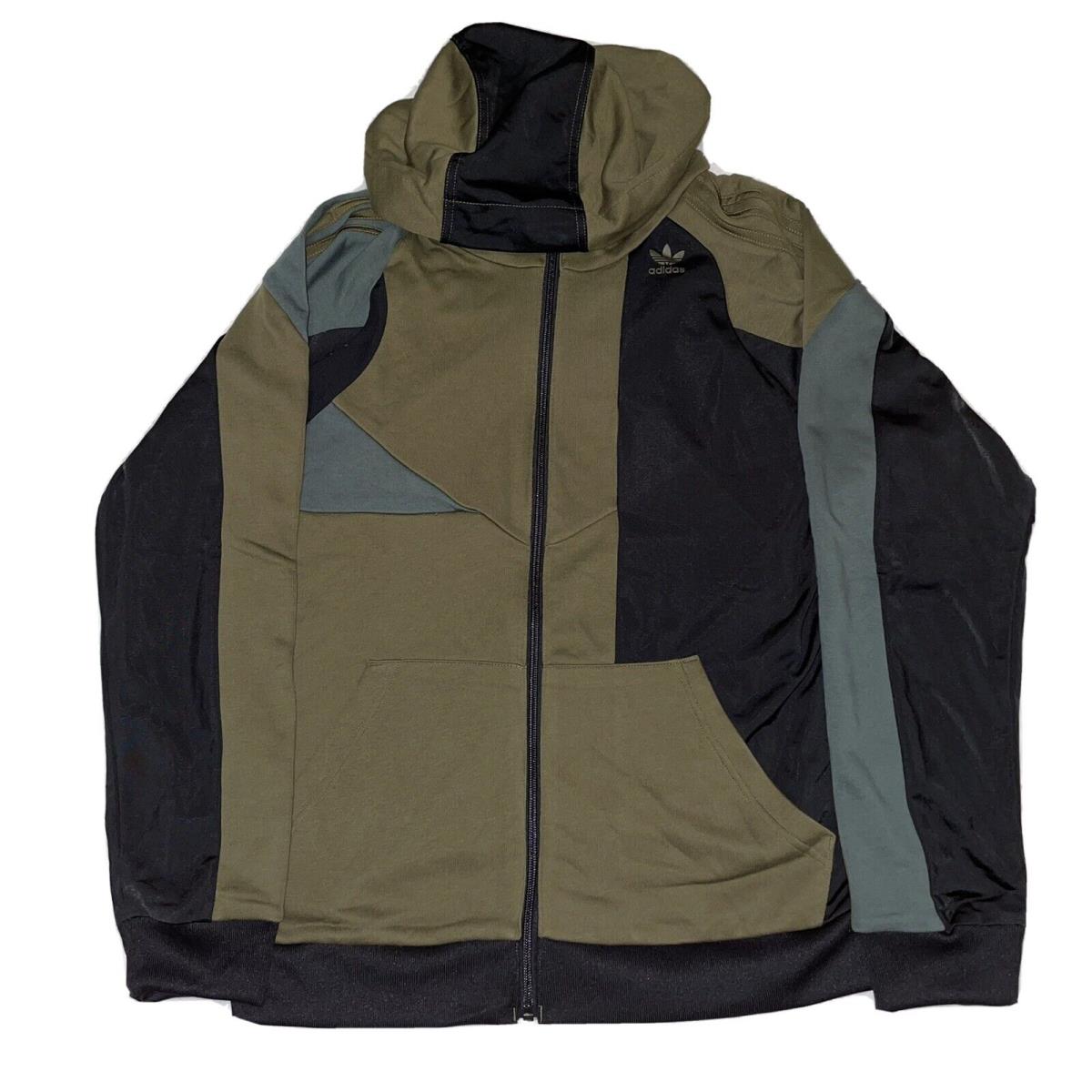 Adidas PT3 ED5792 Hoody FZ Medium Olive Black