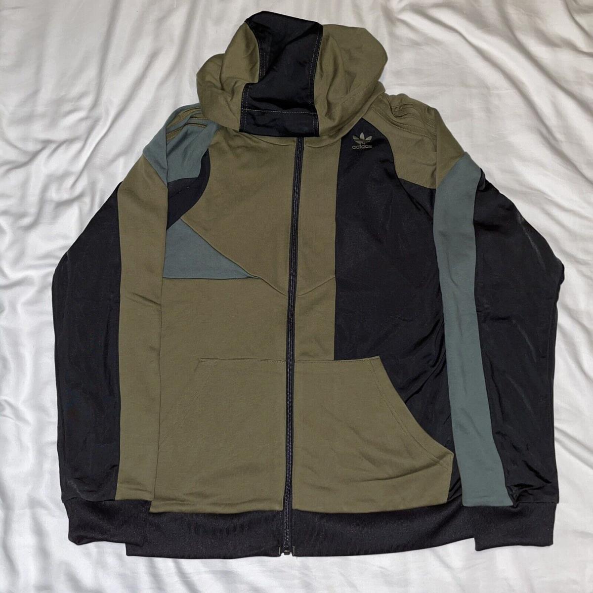 Adidas PT3 ED5792 Hoody FZ Medium Olive Black