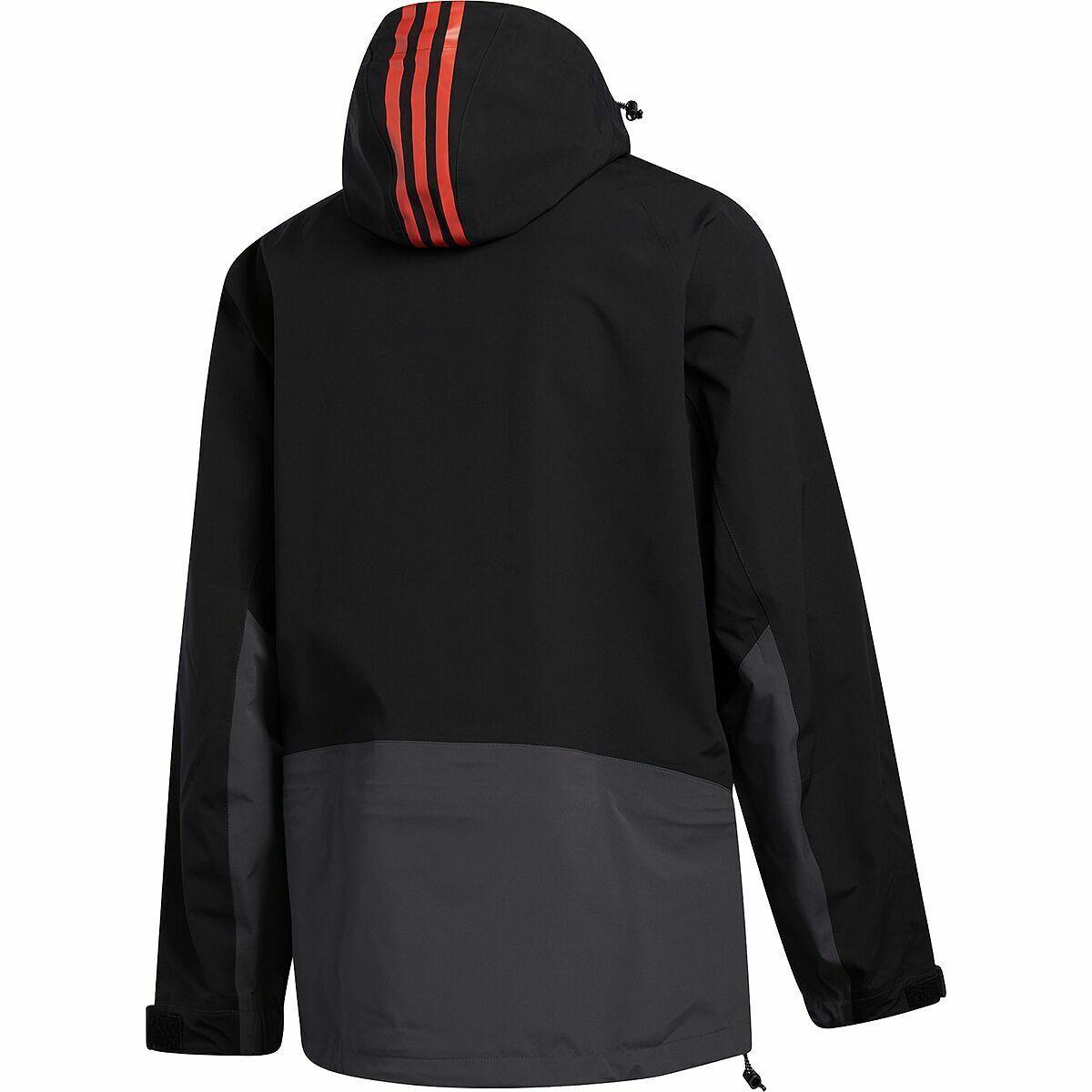 Adidas Men`s 3L 20K Snow 2021 Jacket - FJ7502 - Black/utilityblack - Small