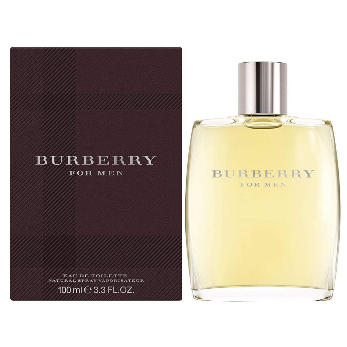 Burberry Classic Package For Men Cologne 3.3 oz 100 ml Edt Spray