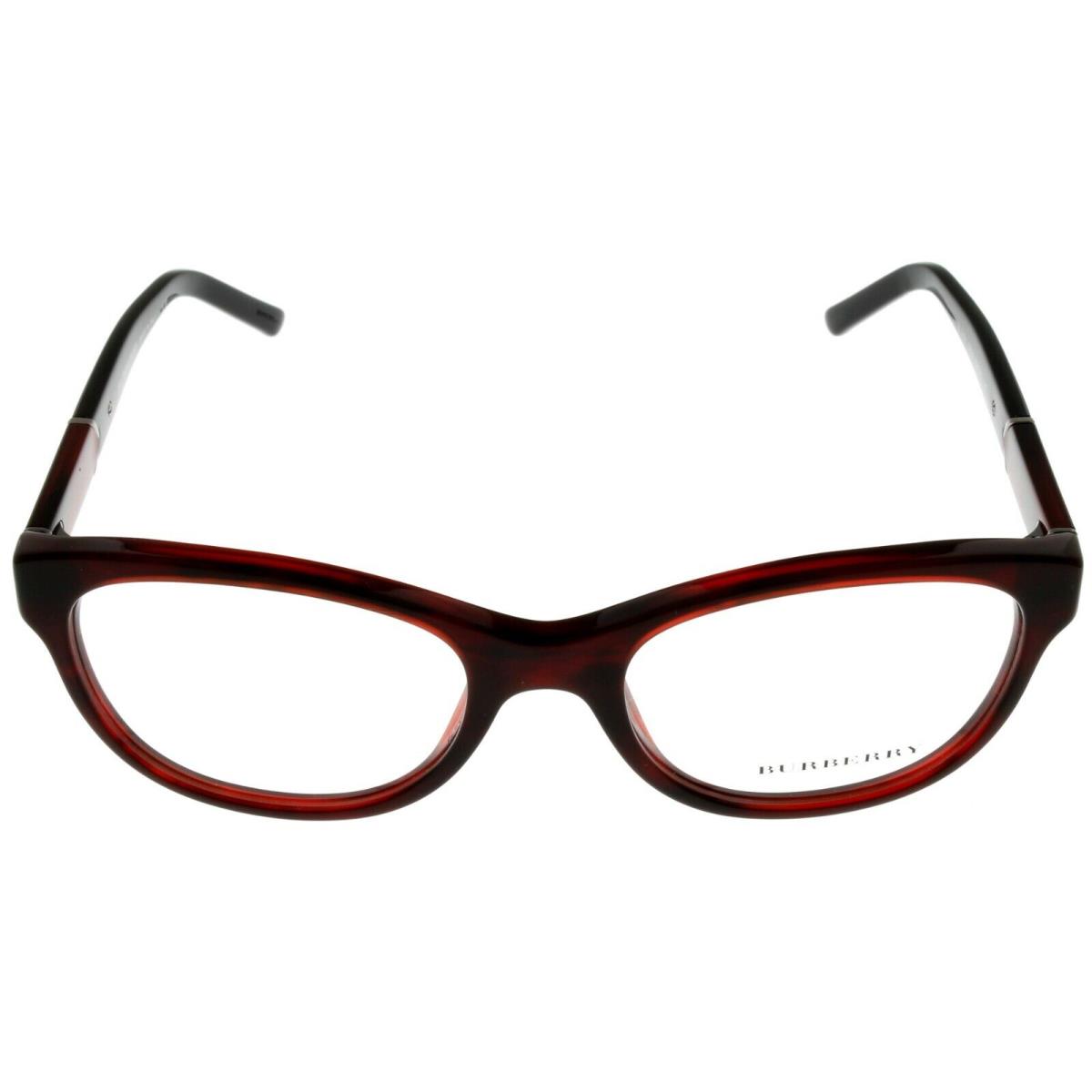 Burberry Eyewear Frame Women Red Havana Oval BE2151 3322