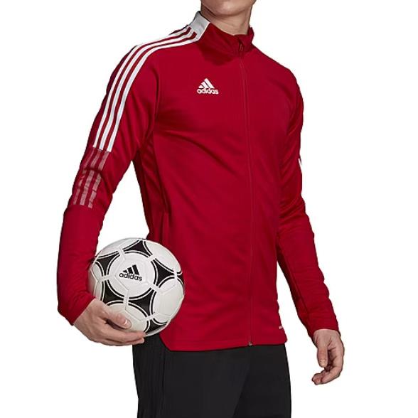 Adidas Tiro Tracksuit Mens Small Jacket and Pants Set Soccer Training Red White
