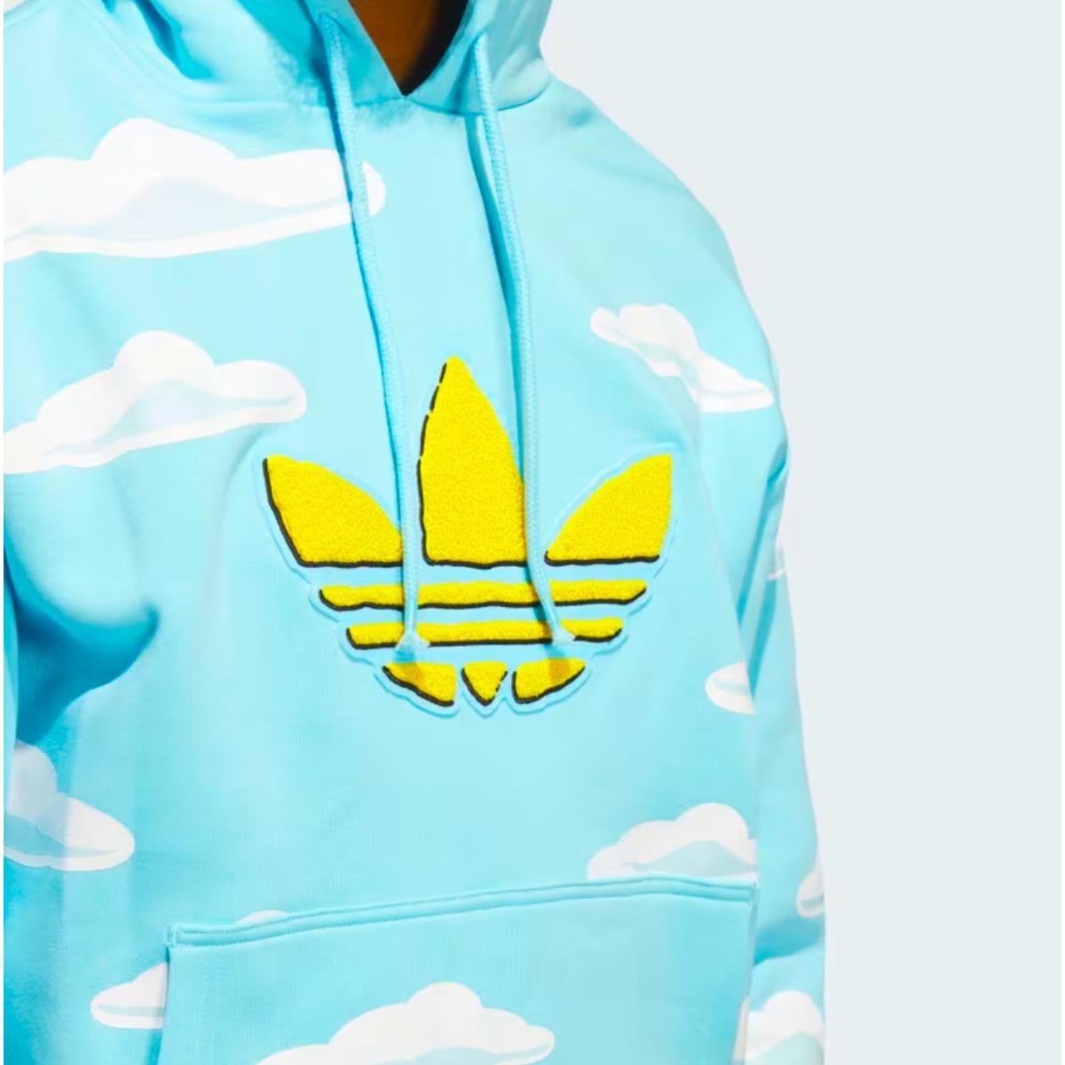 Men`s Adidas Originals Simpson`s Cloud Hoodie Size Large