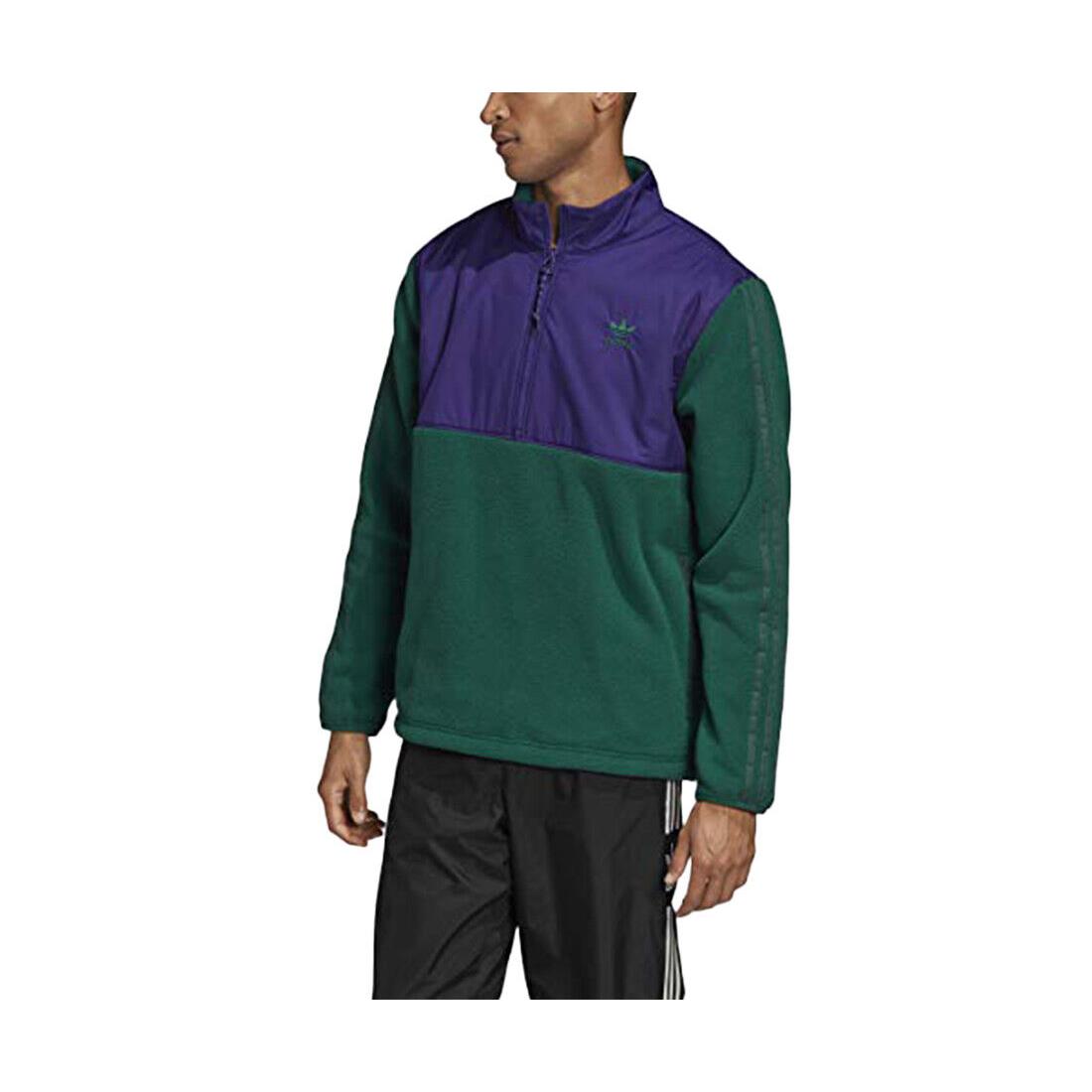 Adidas Winterized Half Zip Track Jacket Mens Active Sweaters Size S Color: