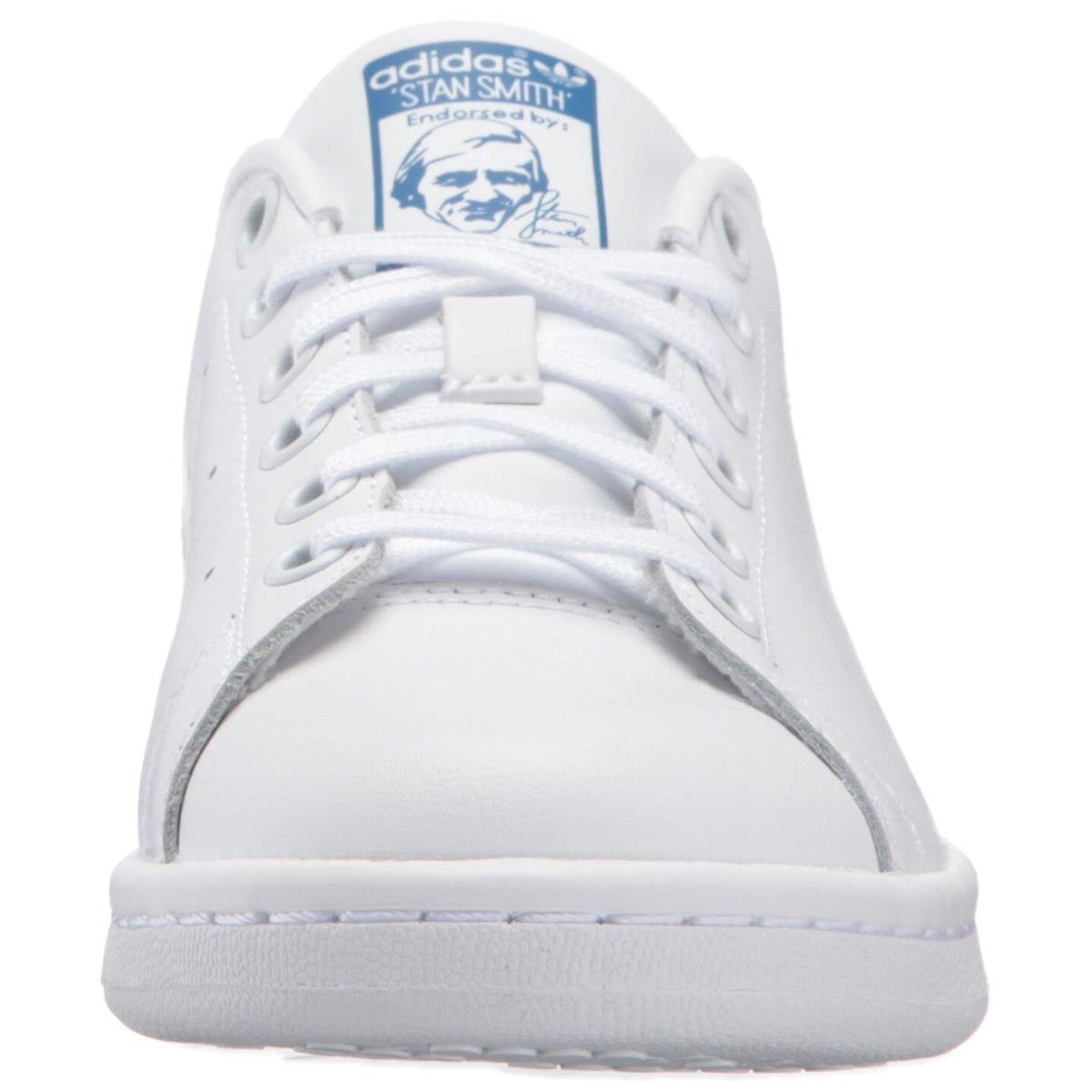 Adidas Stan Smith J Lifestyle Sneakers Footwear White Unisex Kids IOO69 - Footwear White/Footwear White/Equipment Blue