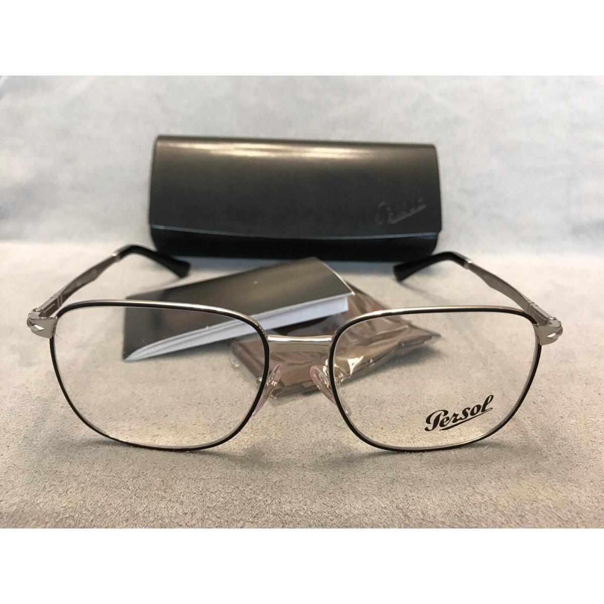 Persol 2462-V 1074 Silver/black Eyeglasses 55 16 145 Frames