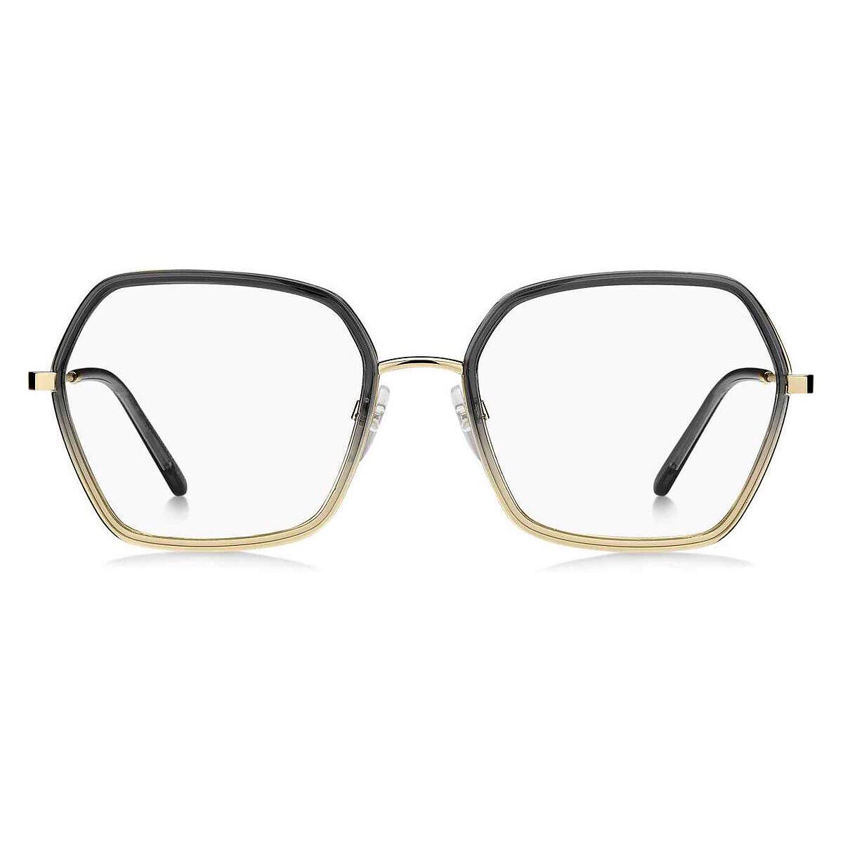 Marc Jacobs Marc 665 Eyeglasses Gray Yellow Geometric 54mm - Frame: Gray Yellow, Lens: Demo