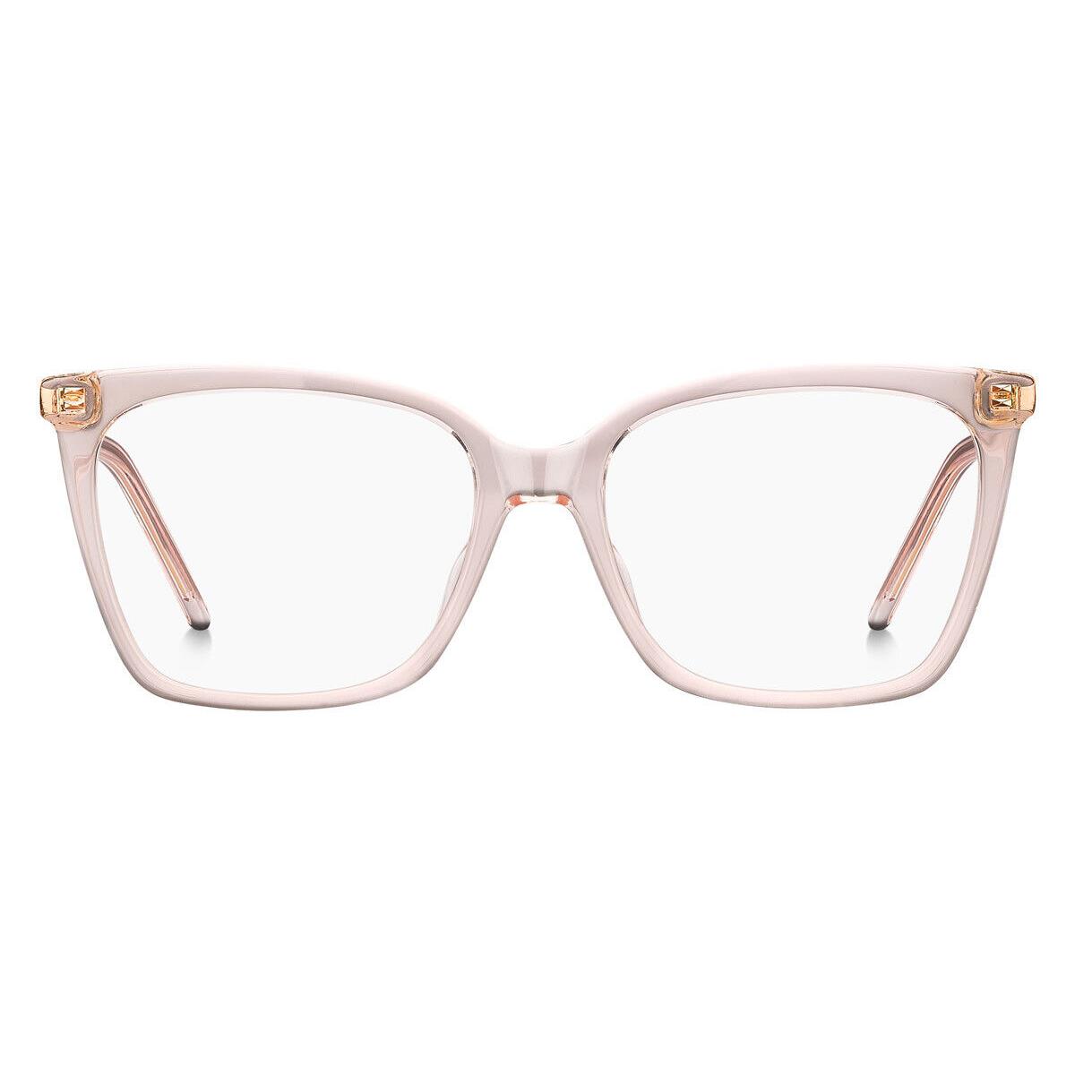 Marc Jacobs 510 Eyeglasses Women 0733 Peach Cat Eye 53mm