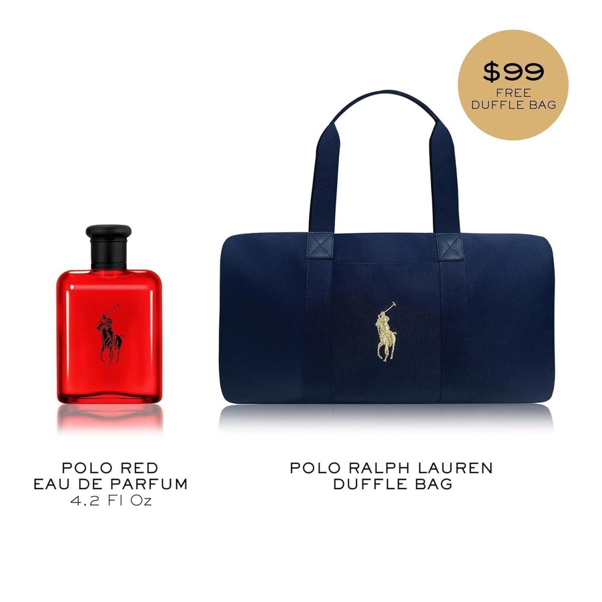 Ralph Lauren - Polo Red Eau de Toilette - Holiday Gift Set with Duffle Bag