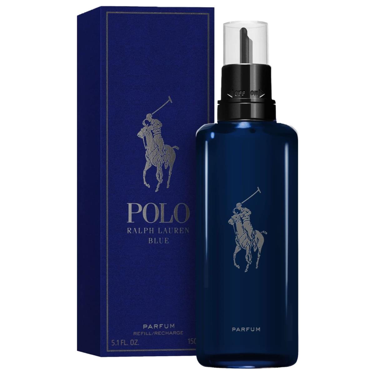 Ralph Lauren Polo Blue Parfum Refill Recharge 5.1 oz Men`s Parfum