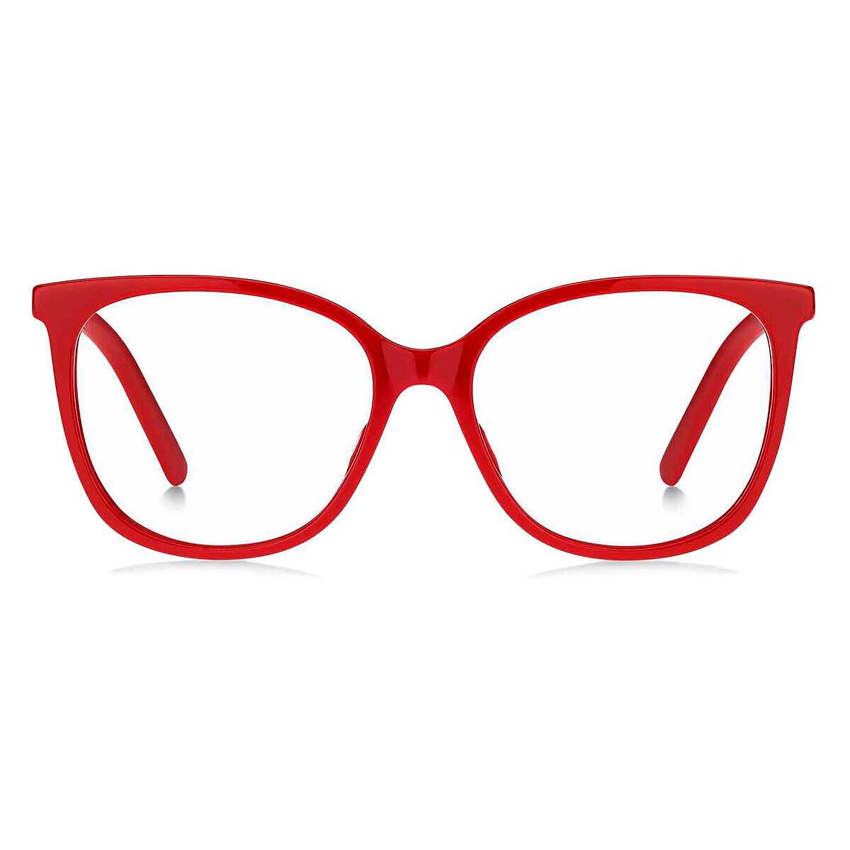 Marc Jacobs Marc 662 Eyeglasses Women Red Oval 53mm - Frame: Red, Lens: Demo