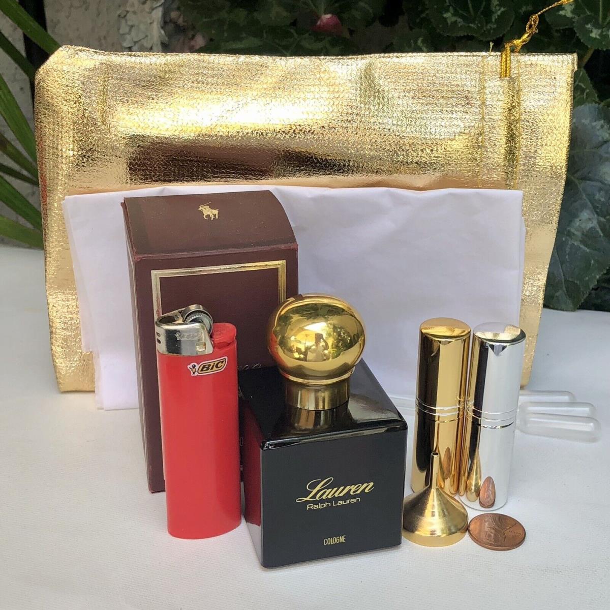 Vintage Lauren Ralph Lauren Cologne 2oz Perfume Cosmair + Extras Gift Set