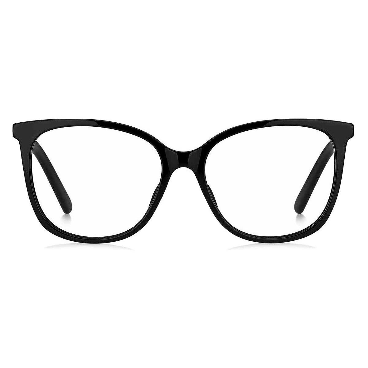 Marc Jacobs Marc 662 Eyeglasses Women Black Oval 53mm - Frame: Black, Lens: Demo