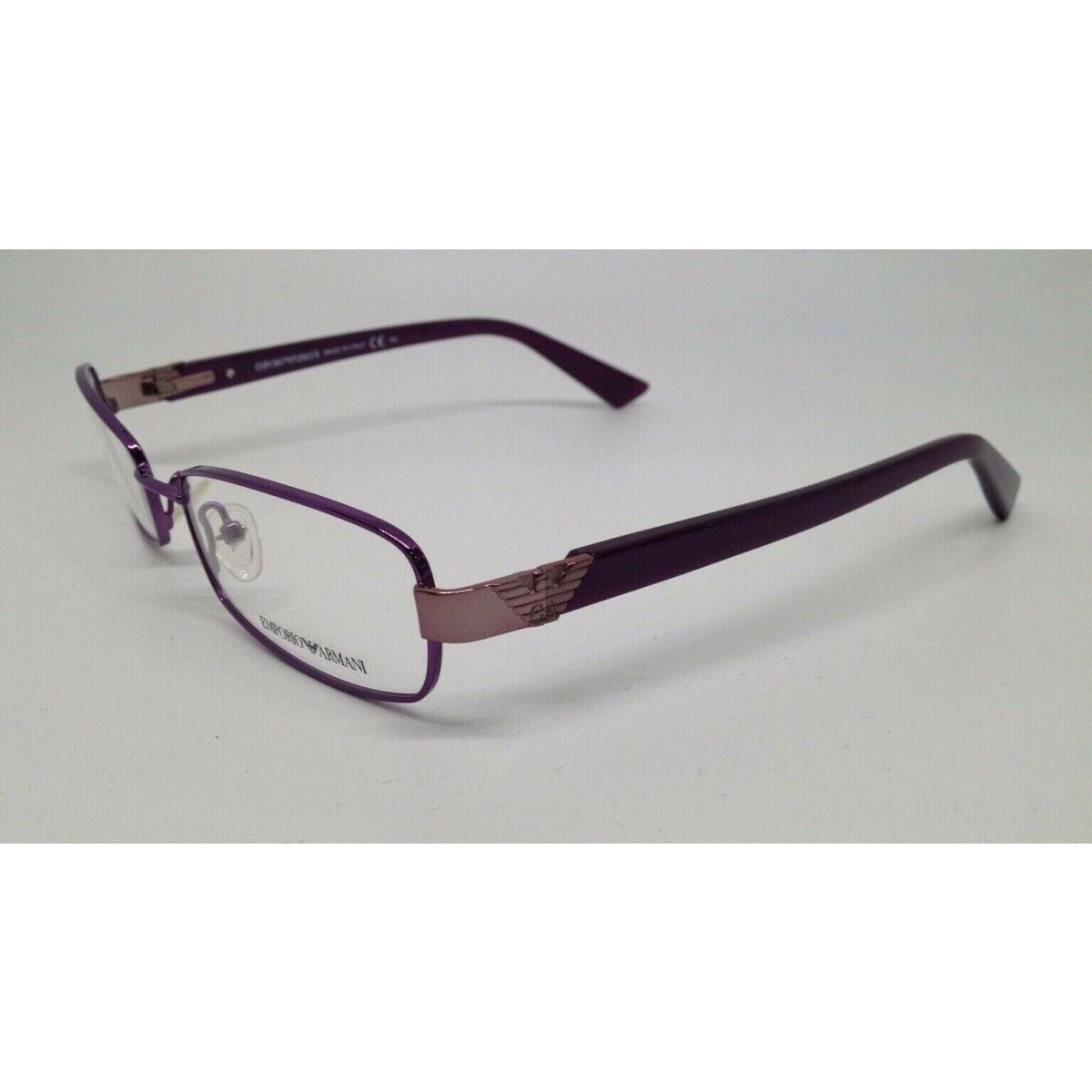 Emporio Armani EA 9662 Purple L2W Metal Eyeglasses Frame 52-16-130