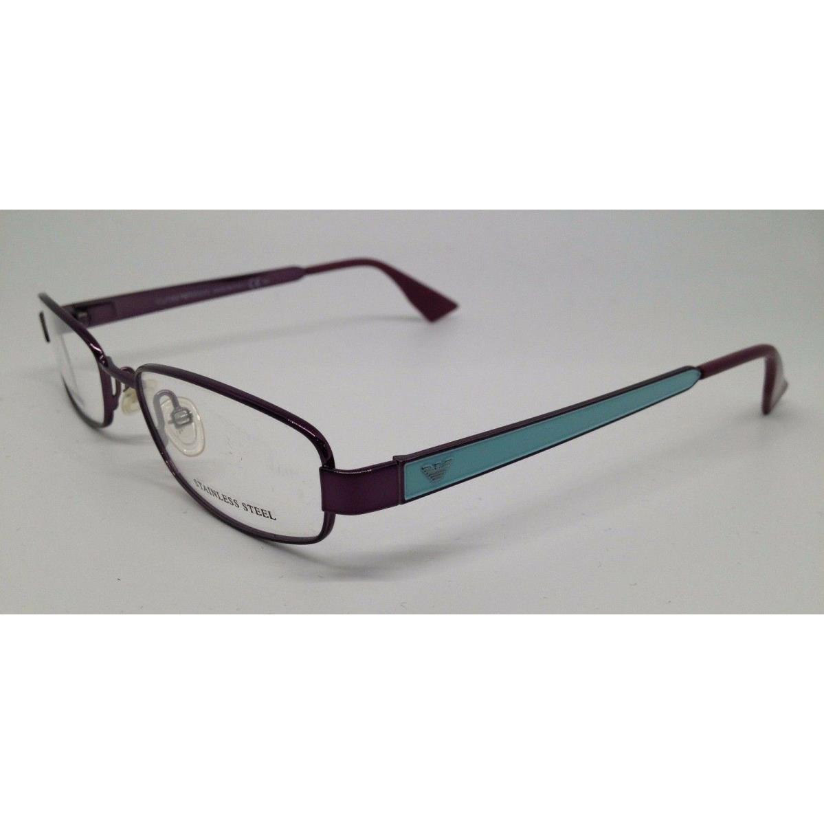 Emporio Armani EA 9772 Purple O9K Metal Eyeglasses Frame 50-18-135