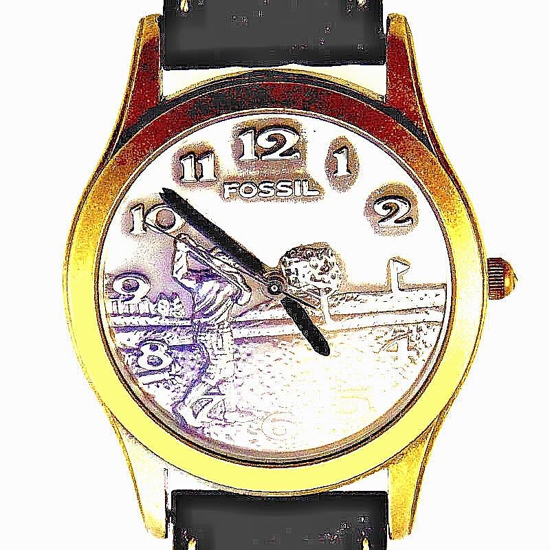 Fossil golf watch best sale