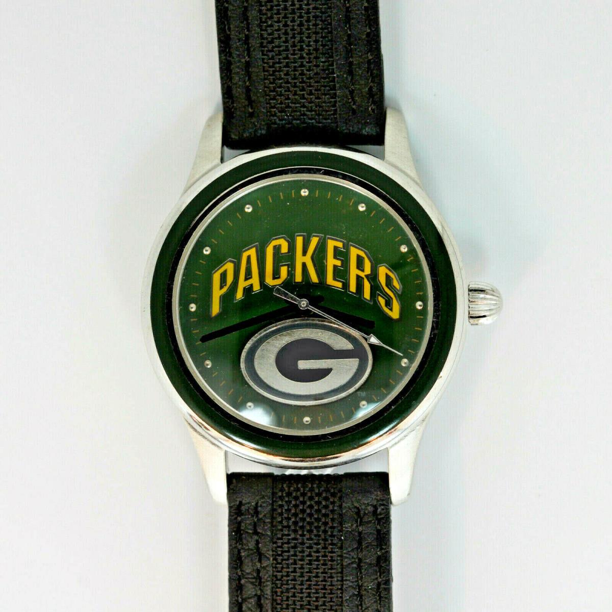 Packers Unworn 1994 Official Fossil Collectible Watch Silver Tone XX/10K