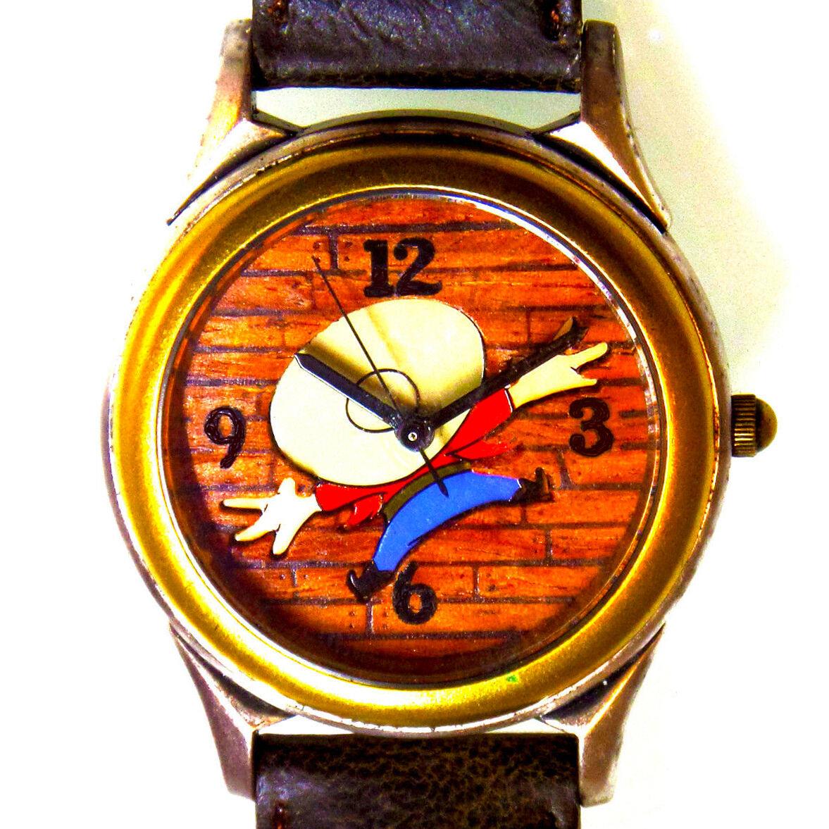 Yosemite Sam Fossil Warner Bros Leather Band Watch Highly Collectible